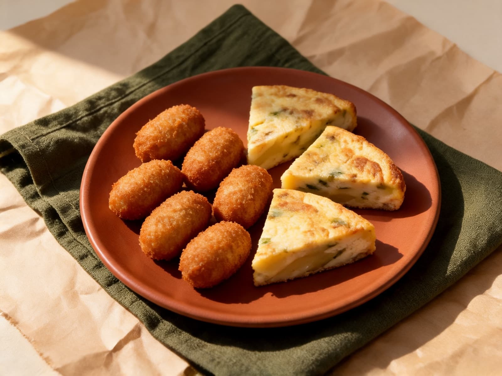 Croquetas caseras doradas